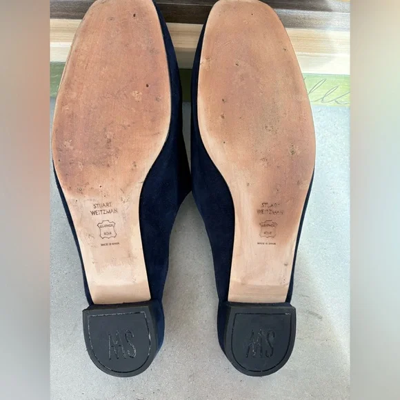 Stuart Weitzman Suede Mules - Picture 7 of 10